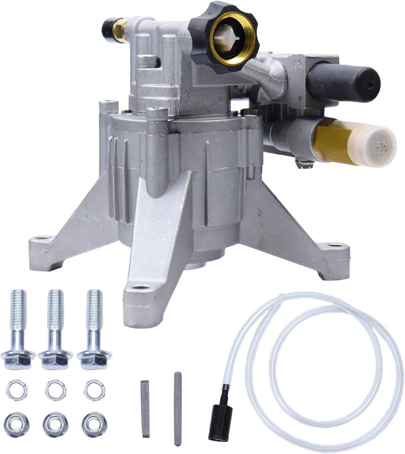 MOCW 7/8" Shaft Vertical Pressure Washer Pump 3400PSI 2.5GPM Power Washer Pump Replacement for Honda, for Simpson, for RYOBI,For Briggs and For Stratton, Subaru, for Craftsman 308653078, GCV160, GCV190 - Image 1